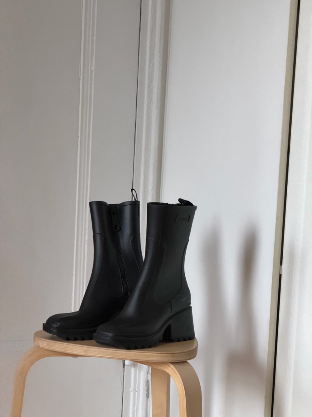 Chloé Betty PVC Short Rain Boots